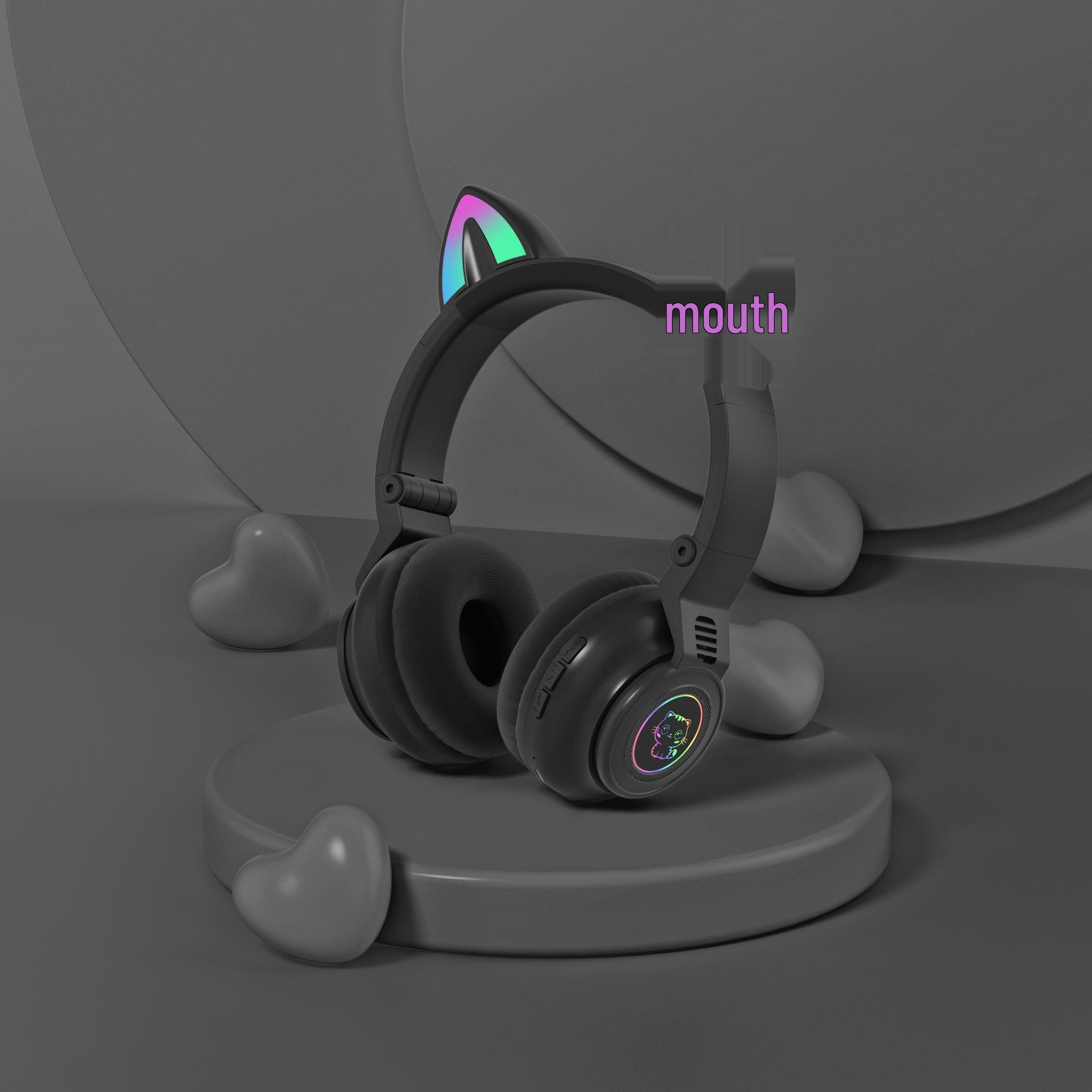 STN26 Luminous Cat Ear Wireless Bluetooth 5.0 Headphones - Sports & Gaming Headset
STN26 Luminous Cat Ear Wireless Bluetooth 5.0 Headphones - Sports & Gaming Headset