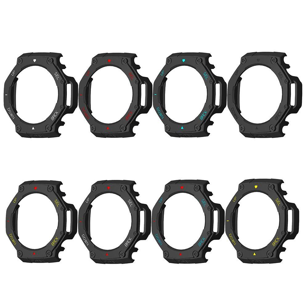 PC Screen Protector Bumper Protector Frame New Protective Case for Amazfit T-Rex 3 чорний
PC Screen Protector Bumper Protector Frame New Protective Case for Amazfit T-Rex 3 чорний