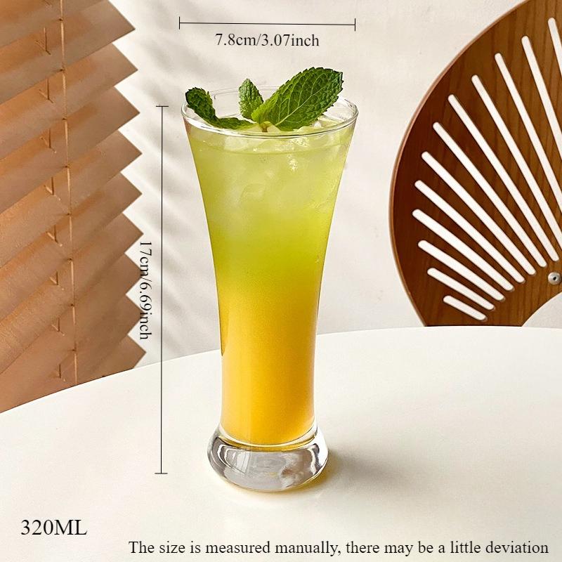 Hurricane Glass 485ML Transparent Glass Juice Cup Suitable for Restaurants Catering Kitchens Plastic Material 16 Ounces One Size
Hurricane Glass 485ML Transparent Glass Juice Cup Suitable for Restaurants Catering Kitchens Plastic Material 16 Ounces One Size