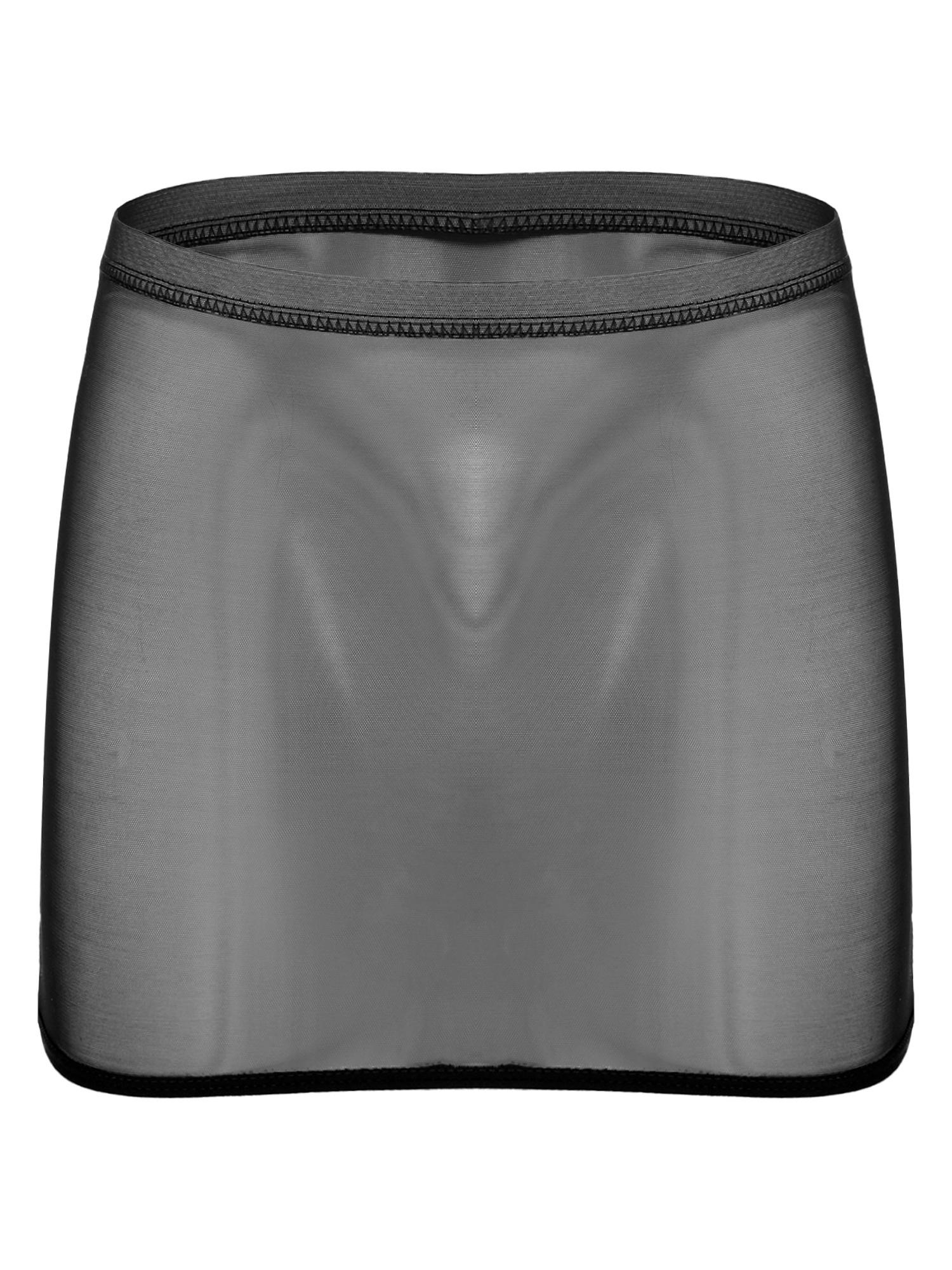 Женская прозрачная однотонная мини-юбка с эластичной резинкой на талии, с низкой посадкой, для вечеринок в ночном клубе S чёрный
Женская прозрачная однотонная мини-юбка с эластичной резинкой на талии, с низкой посадкой, для вечеринок в ночном клубе S чёрный