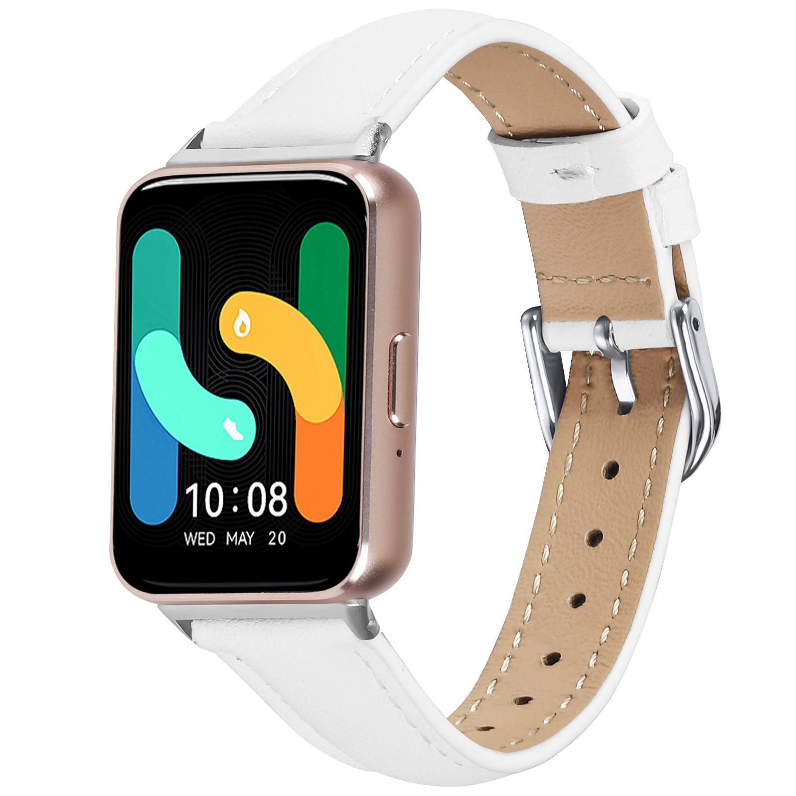 For Samsung Galaxy Fit3 Watch Band Slim Genuine Cow Leather Strap with Silver Buckle Black
For Samsung Galaxy Fit3 Watch Band Slim Genuine Cow Leather Strap with Silver Buckle Black