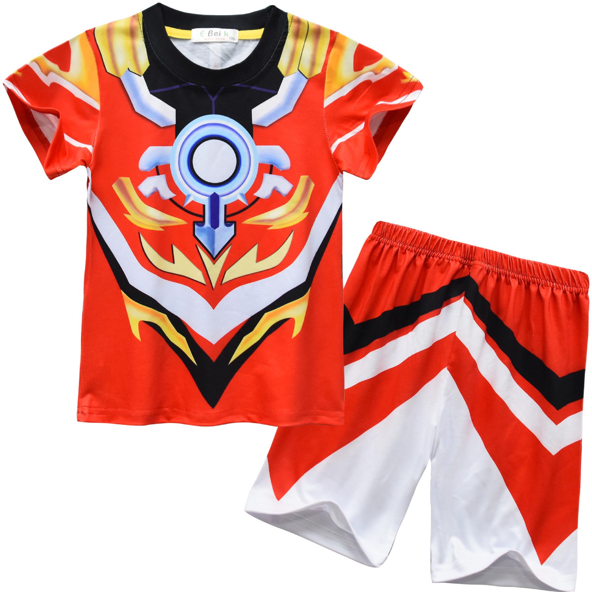 Children S Loungewear, Cartoon Digital Printing 100-140 Short-Sleeved Pajamas And Pants Two-Piece Set 91088 100
Children S Loungewear, Cartoon Digital Printing 100-140 Short-Sleeved Pajamas And Pants Two-Piece Set 91088 100