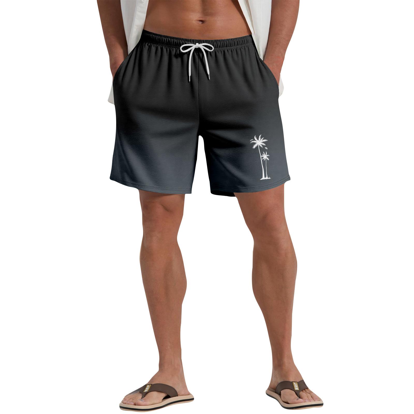 Мужские повседневные пляжные шорты с гавайским растительным принтом M чёрный
Мужские повседневные пляжные шорты с гавайским растительным принтом M чёрный