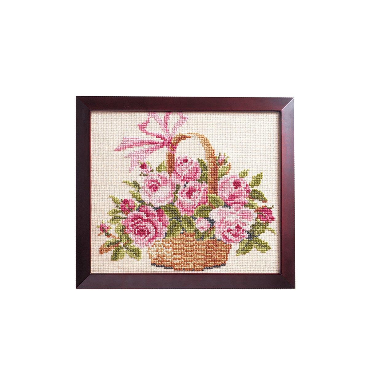Olympus yarn cross stitch embroidery kit flower series rose flower basket beige 887
Olympus yarn cross stitch embroidery kit flower series rose flower basket beige 887