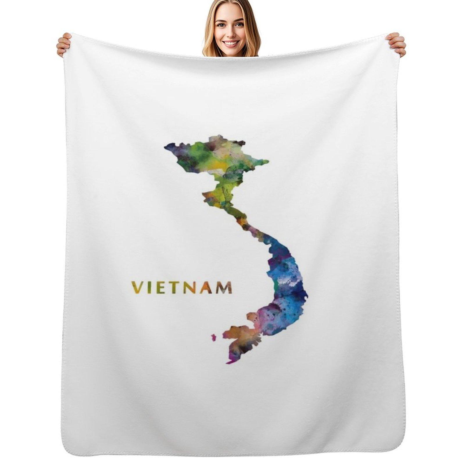 Vietnam Throw Blanket Ultra Soft Flannel Fleece Blanket for All Seasons 102x76cm(40x30in)
Vietnam Throw Blanket Ultra Soft Flannel Fleece Blanket for All Seasons 102x76cm(40x30in)
