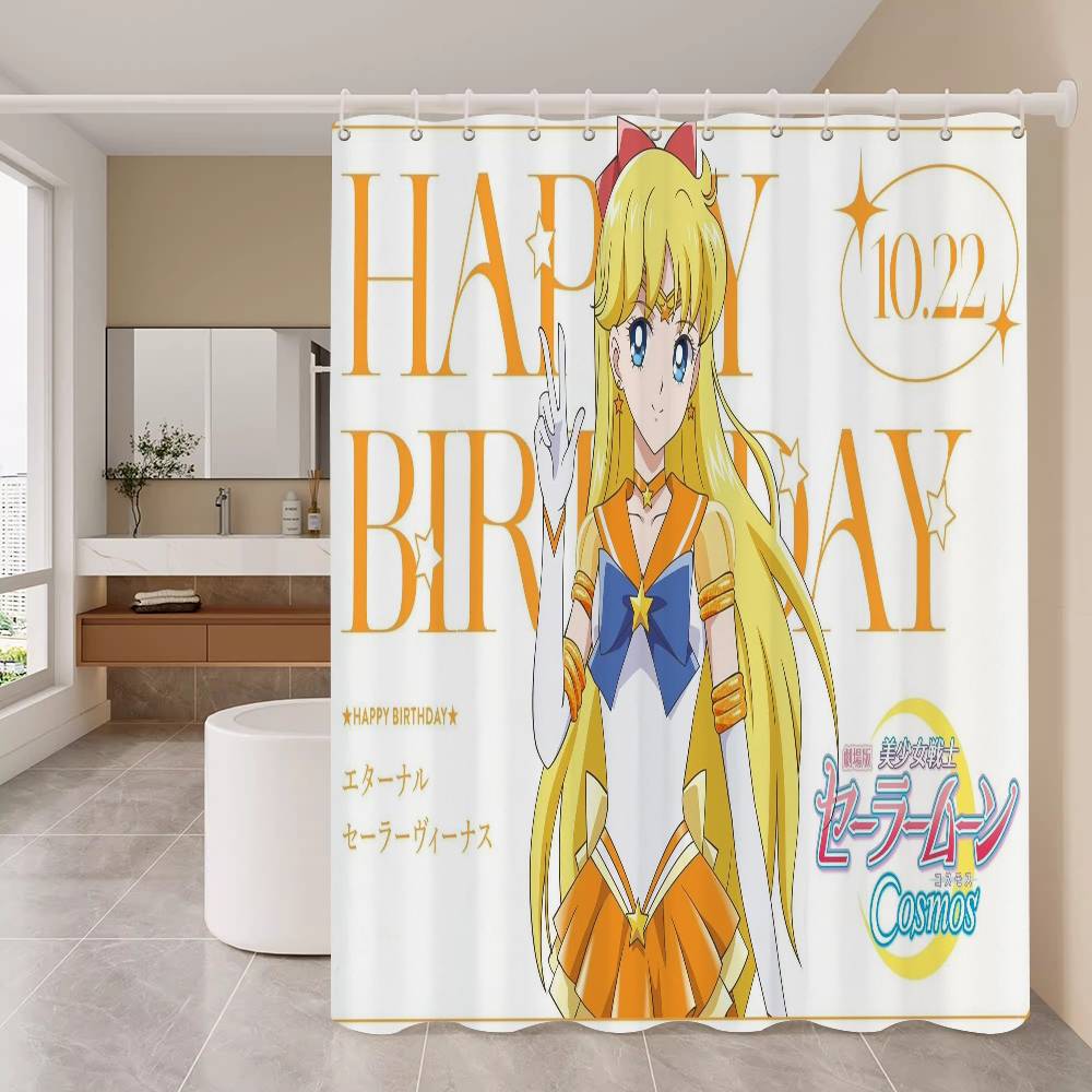 Sailor Moons Comic Cover Modern Simple Shower Curtain Bathroom Decorative Polyster Shower Curtain With Hook W60H190(CM)-1 Pcs
Sailor Moons Comic Cover Modern Simple Shower Curtain Bathroom Decorative Polyster Shower Curtain With Hook W60H190(CM)-1 Pcs