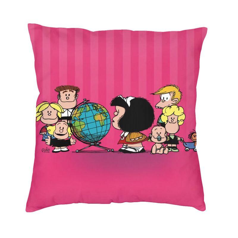 Vibrant Mafalda Cartoon Quino Comics Square Throw Pillow Case Decoration 3D Doublesided Printing Cushion Cover for Sofa 30x30cm 12x12in
Vibrant Mafalda Cartoon Quino Comics Square Throw Pillow Case Decoration 3D Doublesided Printing Cushion Cover for Sofa 30x30cm 12x12in