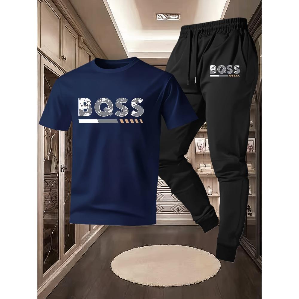 Men s Spring Summer Casual Party Set, Featuring a Logo Printed T-shirt and Contrasting Drawstring Pants, Designed for Outdoor Comfort XXL
Men s Spring Summer Casual Party Set, Featuring a Logo Printed T-shirt and Contrasting Drawstring Pants, Designed for Outdoor Comfort XXL