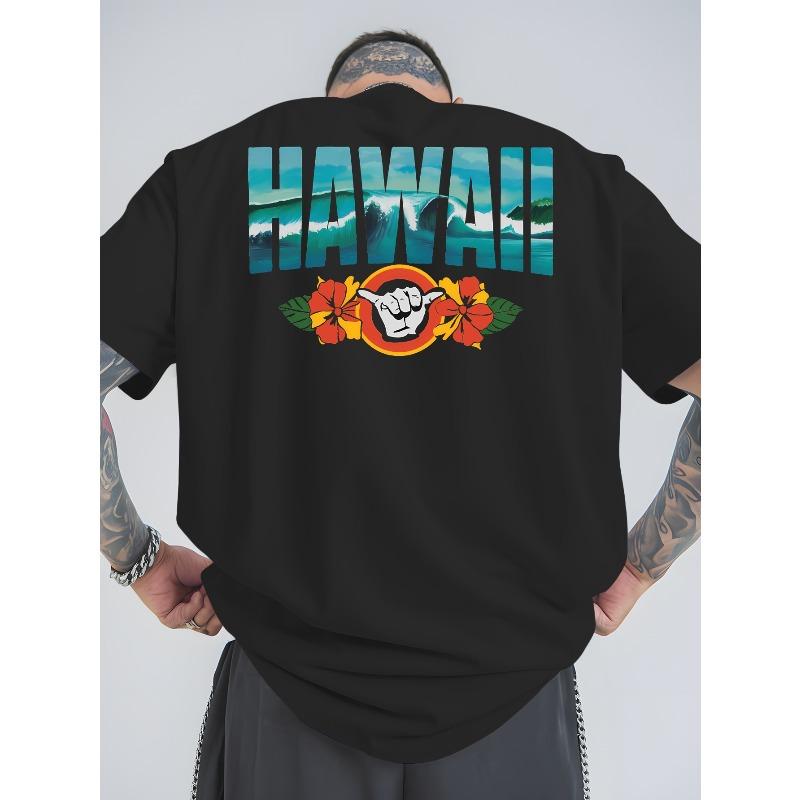 European sizes Hawaii Summer Outdoor Sports and Casual Large-size Short-sleeved T-shirts, Men s Trendy Fashion Prints, Loose Base Shirts XL чорний
European sizes Hawaii Summer Outdoor Sports and Casual Large-size Short-sleeved T-shirts, Men s Trendy Fashion Prints, Loose Base Shirts XL чорний