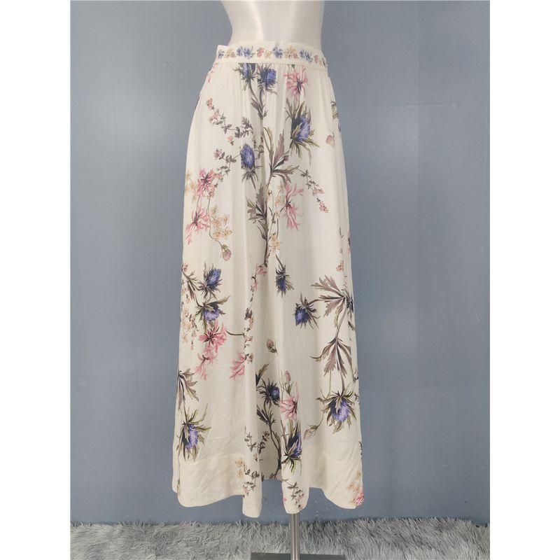 Export Single H Home High Waist Exquisite Print Florals Fashion Linen Texture A- line Big Hem Dress Idyllic Mori Style Skirt White with Flower XL(42)
Export Single H Home High Waist Exquisite Print Florals Fashion Linen Texture A- line Big Hem Dress Idyllic Mori Style Skirt White with Flower XL(42)