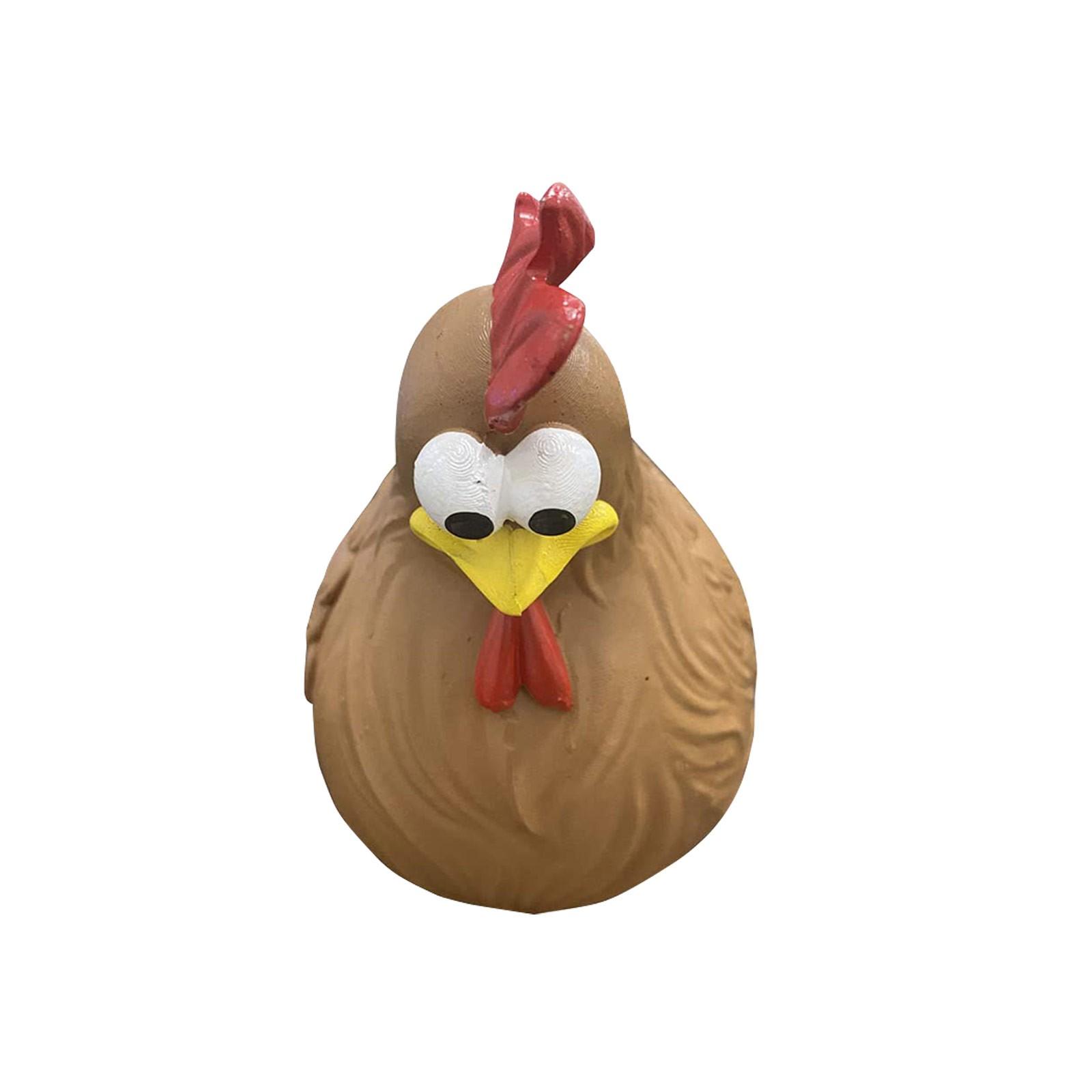 Куриные украшения, дизайн забора, двора, креативное украшение, фермерский двор, статуя курицы из смолы One Size жёлтый
Куриные украшения, дизайн забора, двора, креативное украшение, фермерский двор, статуя курицы из смолы One Size жёлтый