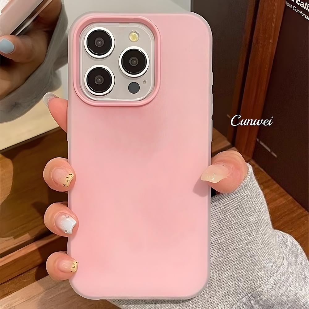 Candy Color 2 in 1 Jelly Matte Phone Case For iPhone 17 Pro Max 16 17 Air 15 14 12 11 13 Pro Max Funda Shockproof Bumper Cover iPhone 12 розовый
Candy Color 2 in 1 Jelly Matte Phone Case For iPhone 17 Pro Max 16 17 Air 15 14 12 11 13 Pro Max Funda Shockproof Bumper Cover iPhone 12 розовый