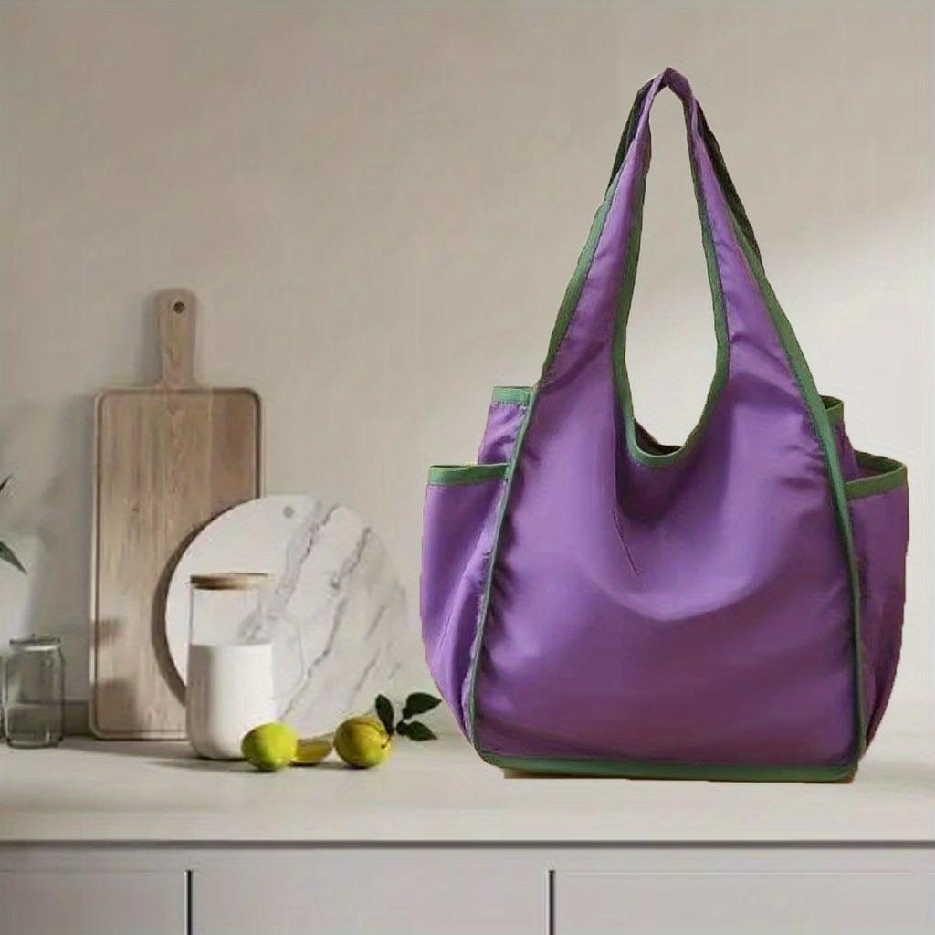 Foldable Shopping Tote Bag,Portable and Simple Multi-Color Large-Size Eco Bag,Grocery Shopping Bag,Special Bag,High-Capacity Bag фиолетовый
Foldable Shopping Tote Bag,Portable and Simple Multi-Color Large-Size Eco Bag,Grocery Shopping Bag,Special Bag,High-Capacity Bag фиолетовый