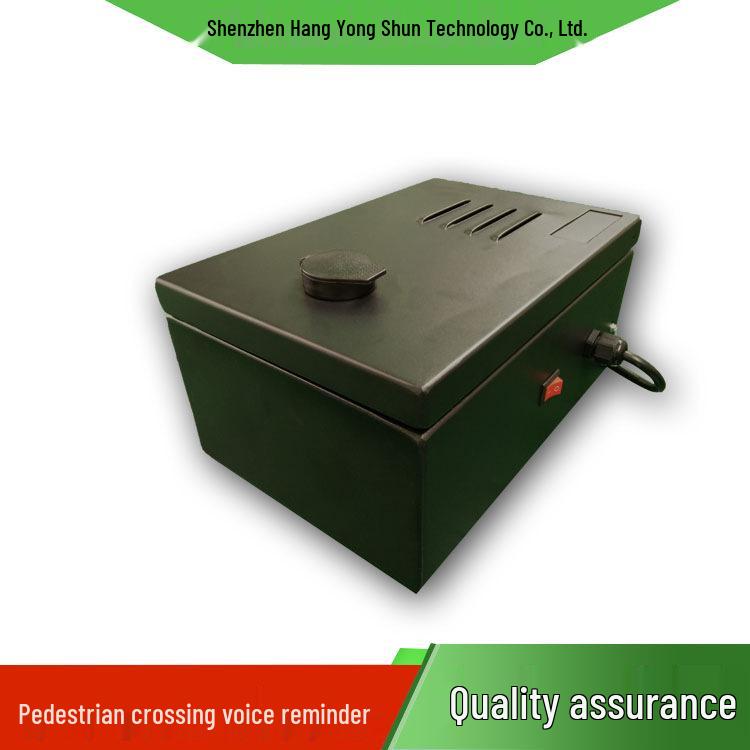 Blind Pedestrian Crossing Voice Reminder & Fast Passage Prompt Device LED Warning Light срібний/чорний
Blind Pedestrian Crossing Voice Reminder & Fast Passage Prompt Device LED Warning Light срібний/чорний