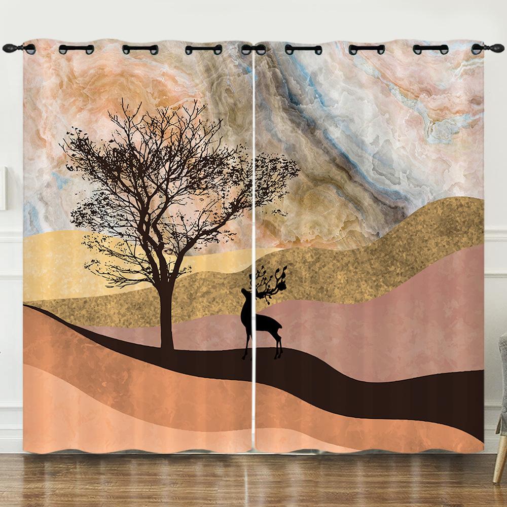 Анимация штор Мультяшный олень Олень мечты Цифровая печать Блэкаут штора Люверсы 97cm*114cm*2
Анимация штор Мультяшный олень Олень мечты Цифровая печать Блэкаут штора Люверсы 97cm*114cm*2