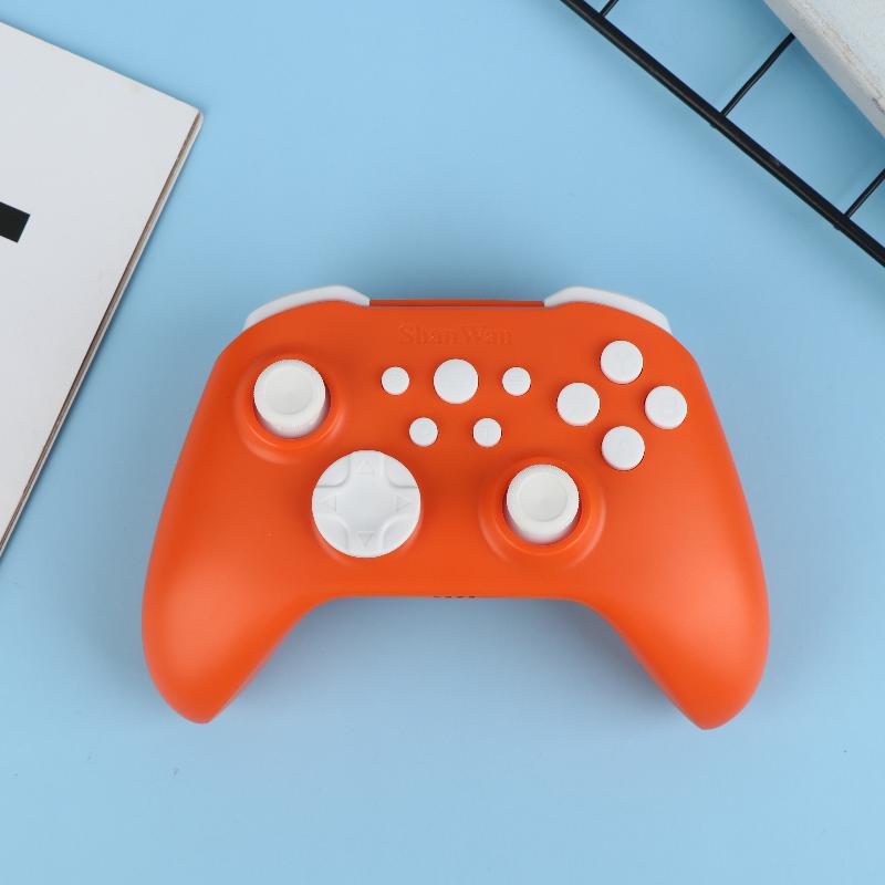 Бездротовий Bluetooth-контролер Shanwan Трирежимне підключення Джойстик Холла Подвійний вібромотор Джойстик для ПК Joypad Controle
Бездротовий Bluetooth-контролер Shanwan Трирежимне підключення Джойстик Холла Подвійний вібромотор Джойстик для ПК Joypad Controle
