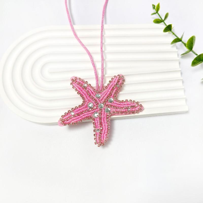 3D Beaded Patch Starfish Shells Patch Pendant Lanyard Decorative Diy For Bag Keychain Beading Applique as the picture
3D Beaded Patch Starfish Shells Patch Pendant Lanyard Decorative Diy For Bag Keychain Beading Applique as the picture