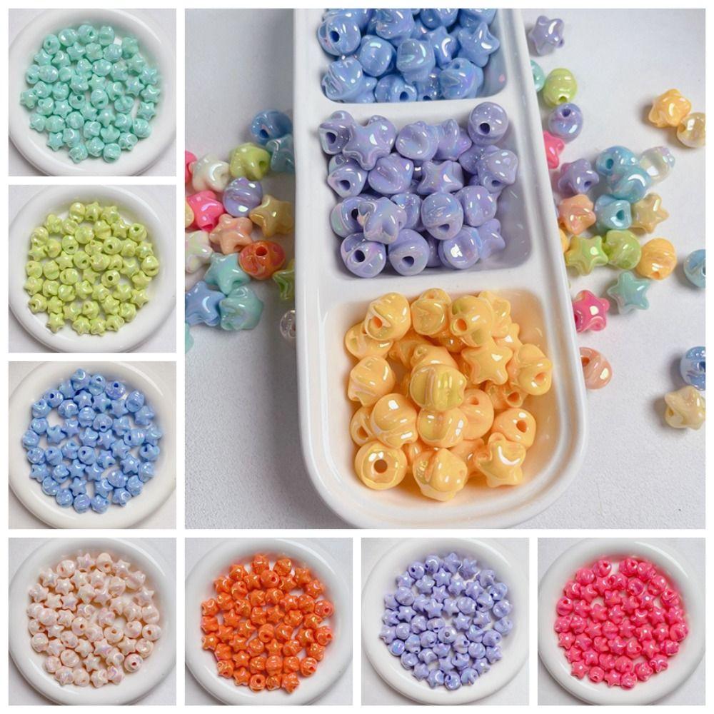 10pcs Shiny Star DIY Star Acrylic Spacer Beads Five-pointed Star Acrylic Beads DIY Jewelry Making
10pcs Shiny Star DIY Star Acrylic Spacer Beads Five-pointed Star Acrylic Beads DIY Jewelry Making