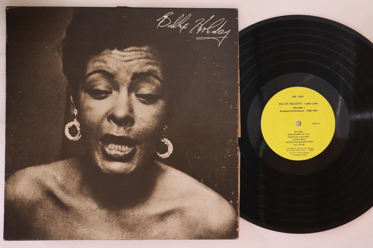 LP Record BILLIE HOLIDAY - Lady Lives Volume 1 Broadcast Perfo ESP3002 ESP DISK 1973 US Jazz Used
LP Record BILLIE HOLIDAY - Lady Lives Volume 1 Broadcast Perfo ESP3002 ESP DISK 1973 US Jazz Used