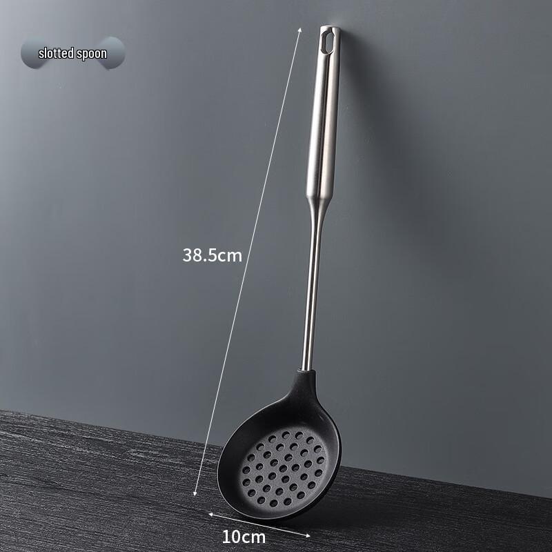 IBOER Ebony Wood Handle Silicone Kitchen Utensils 2 Count
IBOER Ebony Wood Handle Silicone Kitchen Utensils 2 Count