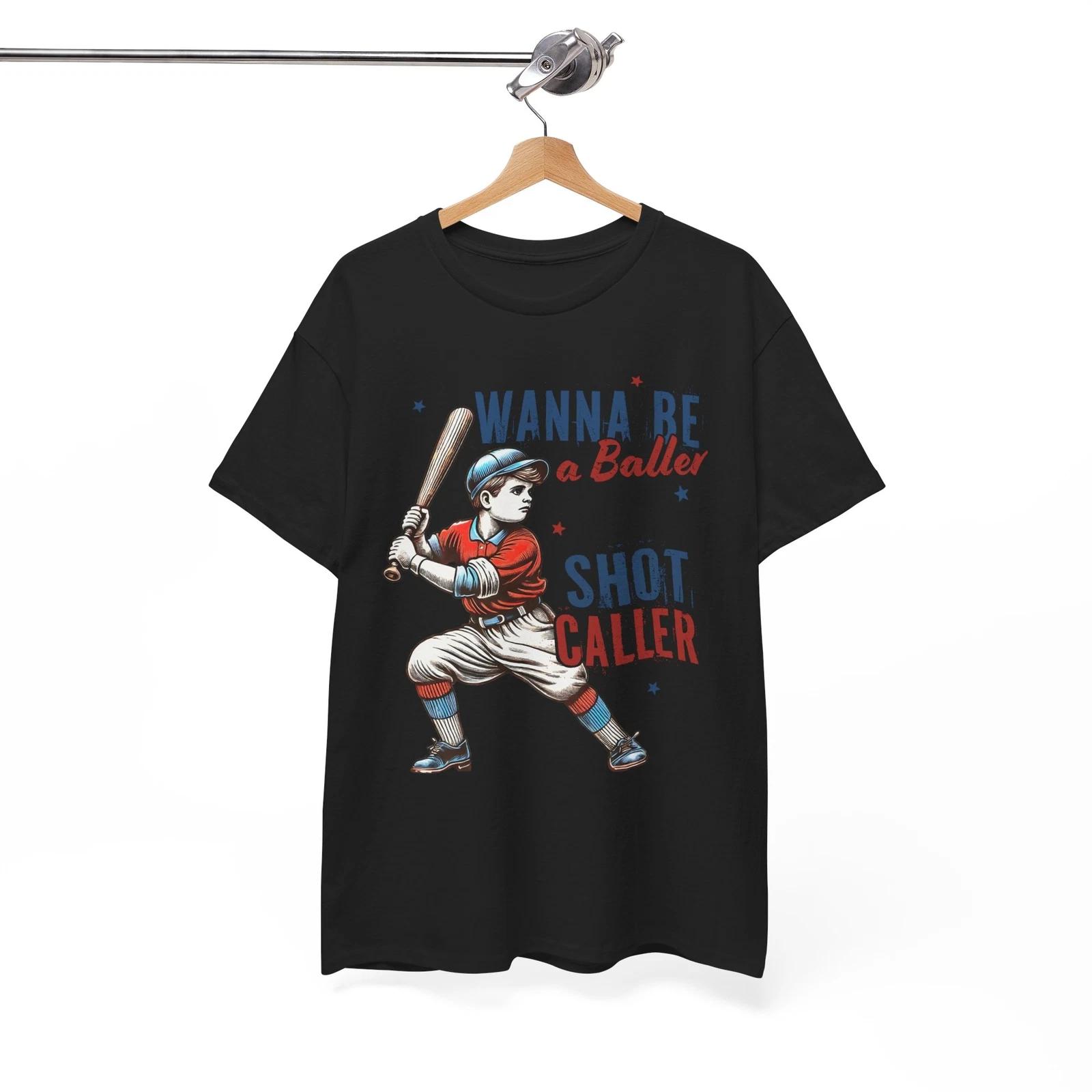 Wanna Be A Baller T-Shirt - Intelligent & Clever Tee for Comedy Fans M
Wanna Be A Baller T-Shirt - Intelligent & Clever Tee for Comedy Fans M