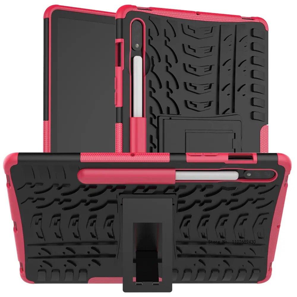 Двошаровий чохол Armor Kickstand Case для Samsung Galaxy Tab S9 Plus 12.4 S8 11 чохол для планшета Galaxy A9 plus протиударний міцний футляр Tab S9FE Яскраво-рожевий
Двошаровий чохол Armor Kickstand Case для Samsung Galaxy Tab S9 Plus 12.4 S8 11 чохол для планшета Galaxy A9 plus протиударний міцний футляр Tab S9FE Яскраво-рожевий