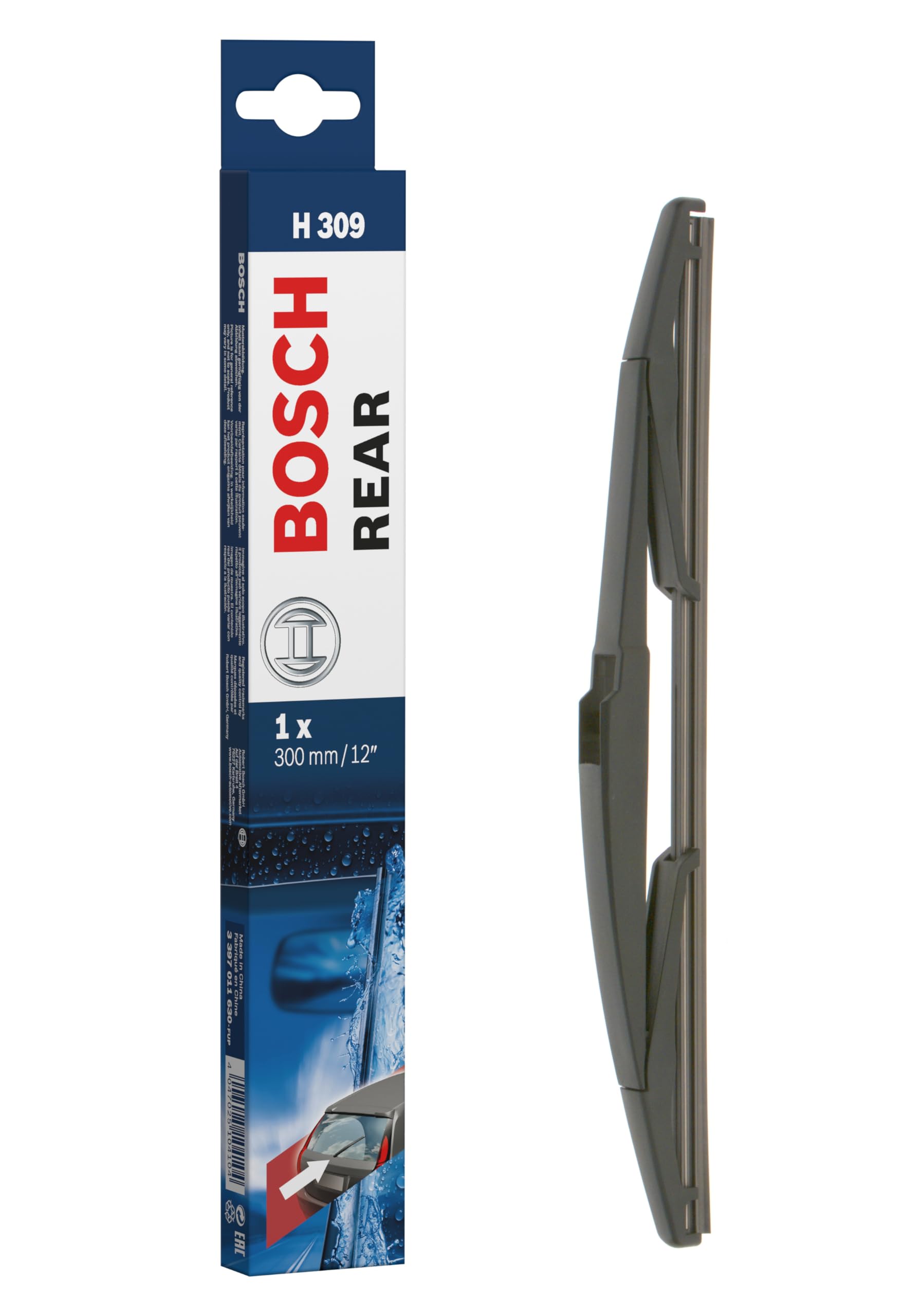 Щетка стеклоочистителя 1 шт. задняя H309 Продукт 3397011630 BOSCH/Номер стеклоочистителя
Щетка стеклоочистителя 1 шт. задняя H309 Продукт 3397011630 BOSCH/Номер стеклоочистителя