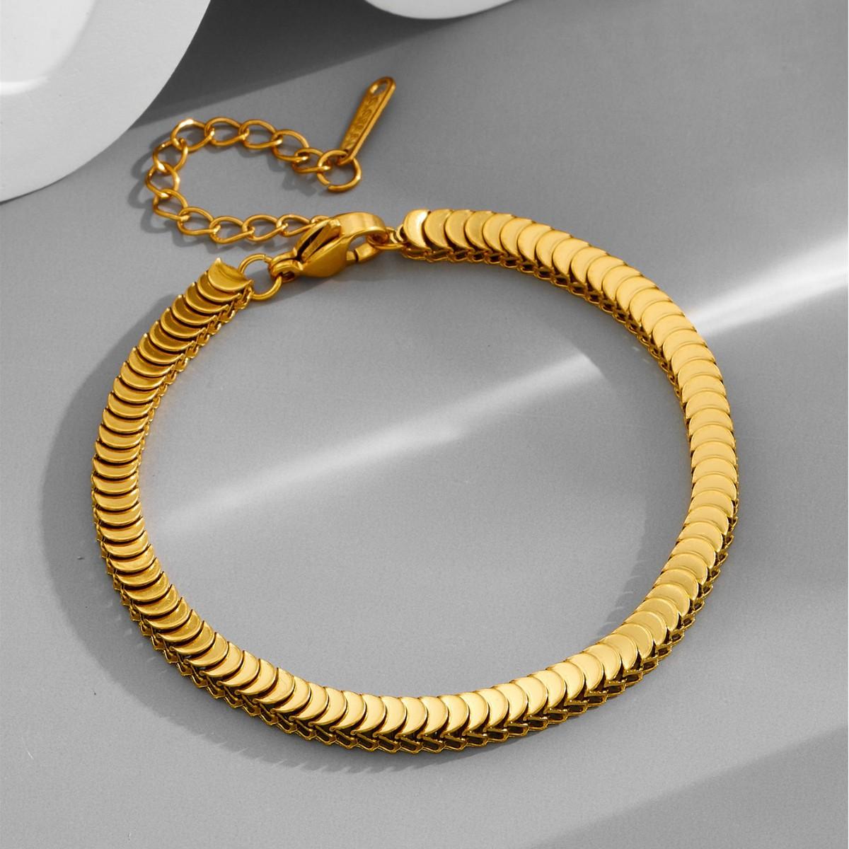 Stainless Steel Snake Chain Bracelet Adjustable Length Durable Link Design Lightweight Everyday Wear Jewelry for Men and Women One Size
Stainless Steel Snake Chain Bracelet Adjustable Length Durable Link Design Lightweight Everyday Wear Jewelry for Men and Women One Size