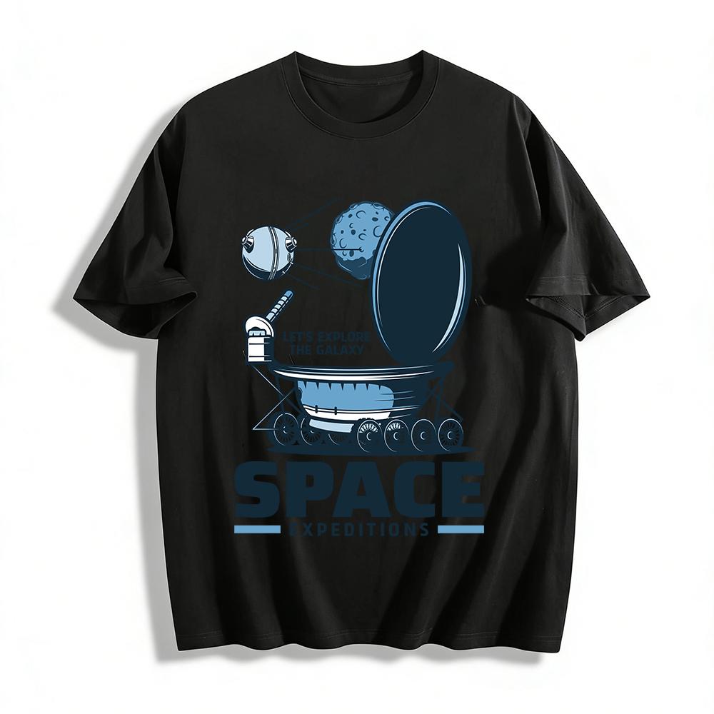 Space Expedition Galaxy Explore Graphic Casual Top Pure cotton T-shirt 6XL
Space Expedition Galaxy Explore Graphic Casual Top Pure cotton T-shirt 6XL