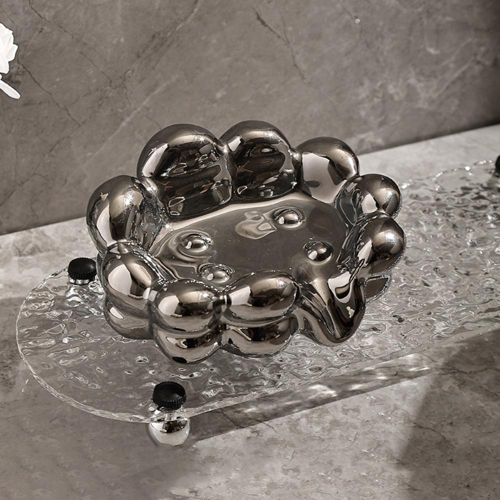 Automatic Drain Soap Holder Light Luxury Soap Dish Creative Ceramic Shell Soap Box Household Style 2
Automatic Drain Soap Holder Light Luxury Soap Dish Creative Ceramic Shell Soap Box Household Style 2