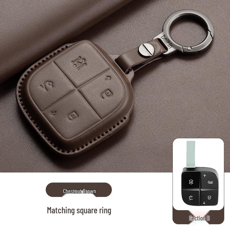 Lynk & Co 08 Key Case 2023: High-End Black Buckle for Men & Women
Lynk & Co 08 Key Case 2023: High-End Black Buckle for Men & Women