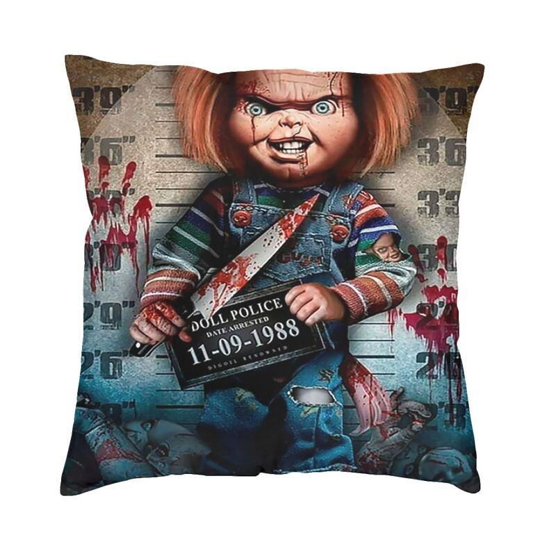 Childs Play Chucky And Tiffany Throw Pillow Covers Decor Home Kawaii Horror Movie Halloween Cushions for Sofa Square Pillowcase 30cmx30cm
Childs Play Chucky And Tiffany Throw Pillow Covers Decor Home Kawaii Horror Movie Halloween Cushions for Sofa Square Pillowcase 30cmx30cm