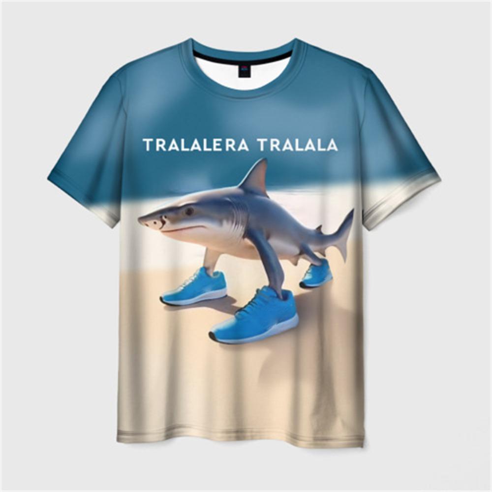 Tung Tung Tung Sahur Abstract Pattern T-shirt Men Clothing Personality Streetwear Creative 3D Print Short Sleeve Fashion New M
Tung Tung Tung Sahur Abstract Pattern T-shirt Men Clothing Personality Streetwear Creative 3D Print Short Sleeve Fashion New M