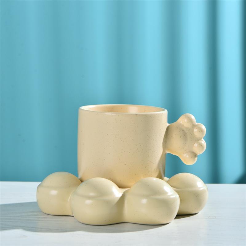 Ceramic Wind Breakfast Coffee Cup Saucer Couple Cup Cute Ceramic Cup Supply Office Cup 320ml
Ceramic Wind Breakfast Coffee Cup Saucer Couple Cup Cute Ceramic Cup Supply Office Cup 320ml