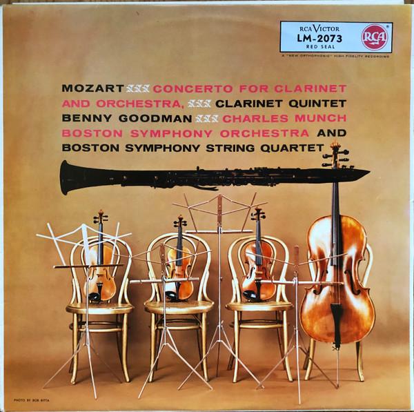 LP Record MOZART BENNY GOODMAN CHARLES MUNC Concerto For Clarinet And Orchestra LM2073 RCA Victor Red 1957 Germany Classical Used
LP Record MOZART BENNY GOODMAN CHARLES MUNC Concerto For Clarinet And Orchestra LM2073 RCA Victor Red 1957 Germany Classical Used