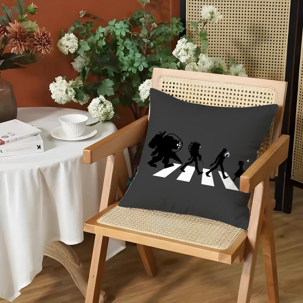 Fanart BBioshock RRapture Cushion Cover Silky Short Plush Invisible Zipper Dustproof Sofa Pillow Case for Home Decor 30x30cm
Fanart BBioshock RRapture Cushion Cover Silky Short Plush Invisible Zipper Dustproof Sofa Pillow Case for Home Decor 30x30cm