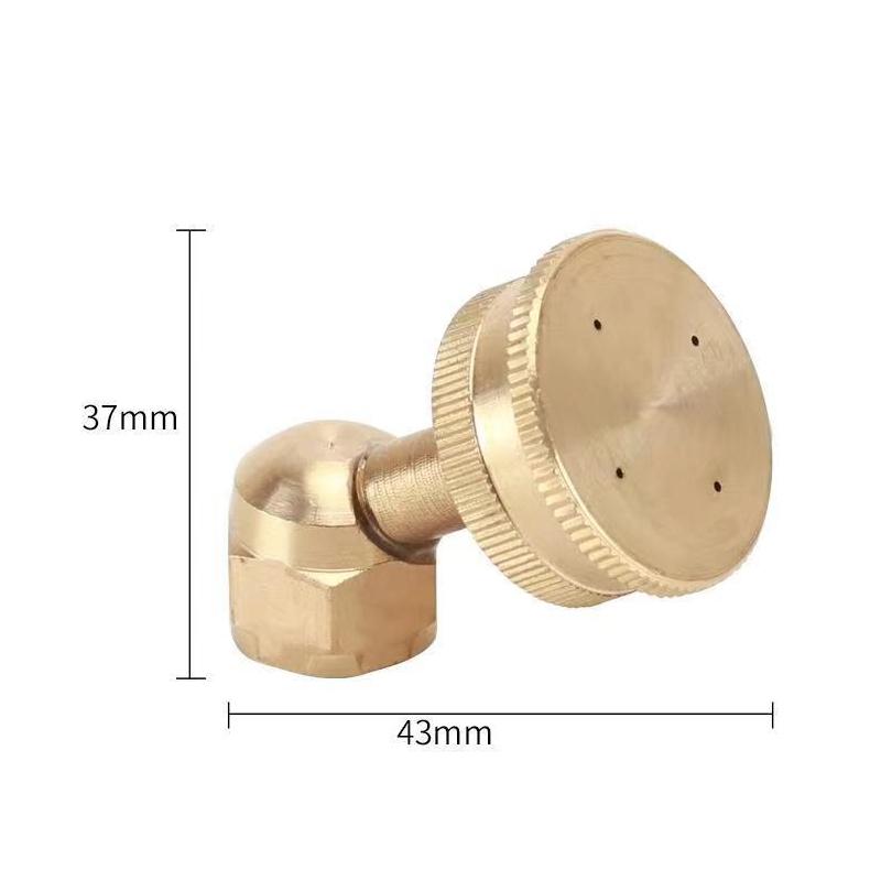 Garden Sprinkler Adjustable 4 Hole Brass Sprayer Nozzle M14 Atomizing Spray Fitting Hose Fitting Straight Curved Nozzle
Garden Sprinkler Adjustable 4 Hole Brass Sprayer Nozzle M14 Atomizing Spray Fitting Hose Fitting Straight Curved Nozzle
