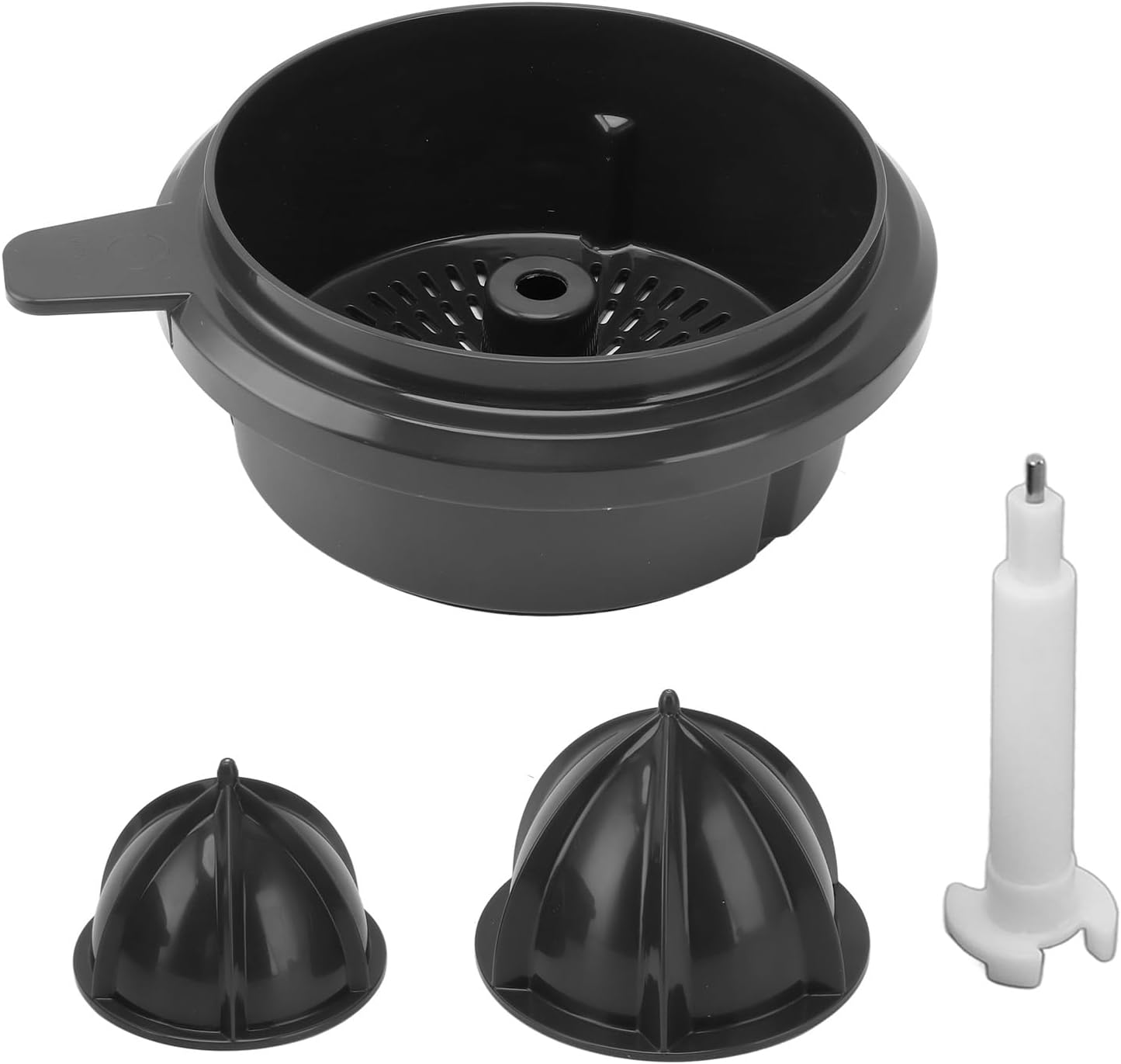 Juicer Orange Press Strainer Basket Kit Portable Squeezer Juicing Machine Citrus Juicer Parts Accessories with Press Cone
Juicer Orange Press Strainer Basket Kit Portable Squeezer Juicing Machine Citrus Juicer Parts Accessories with Press Cone