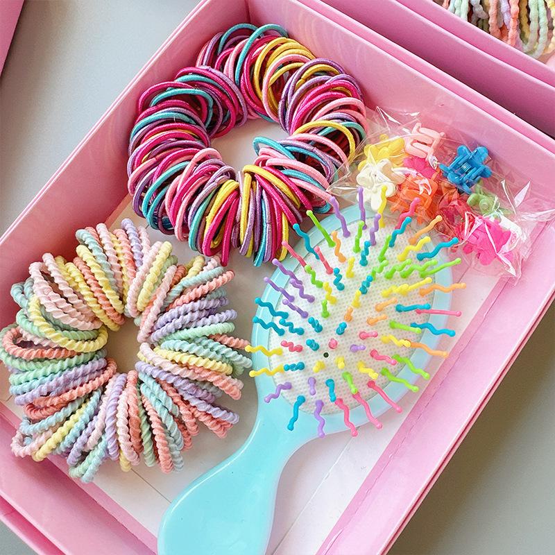 Pink Hair Ties&Clips Gift Box Set,Cute Princess Hair Accessories for Girls,Elastic Hair Bands with Bowknot Flower Clips,Baby Toddler Hair Styling Kit
Pink Hair Ties&Clips Gift Box Set,Cute Princess Hair Accessories for Girls,Elastic Hair Bands with Bowknot Flower Clips,Baby Toddler Hair Styling Kit