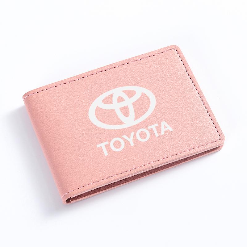 Car sticker For Toyota camry chr corolla rav4 yaris Leather Driving Documents Protection Case Bank Credit Card Holder accessorie
Car sticker For Toyota camry chr corolla rav4 yaris Leather Driving Documents Protection Case Bank Credit Card Holder accessorie