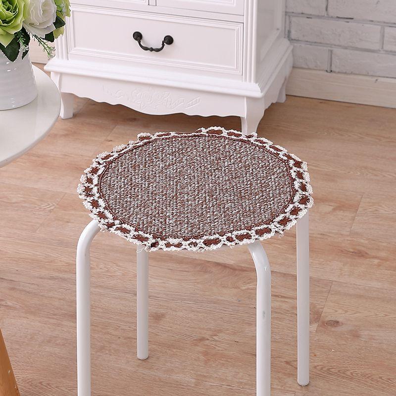 round Chair Cushion Cushion Thin Summer Breathable All Year Round Fabric Stool Cushion with Strap Dining Chair Cushion Linen Coffee round 30cm in diameter
round Chair Cushion Cushion Thin Summer Breathable All Year Round Fabric Stool Cushion with Strap Dining Chair Cushion Linen Coffee round 30cm in diameter