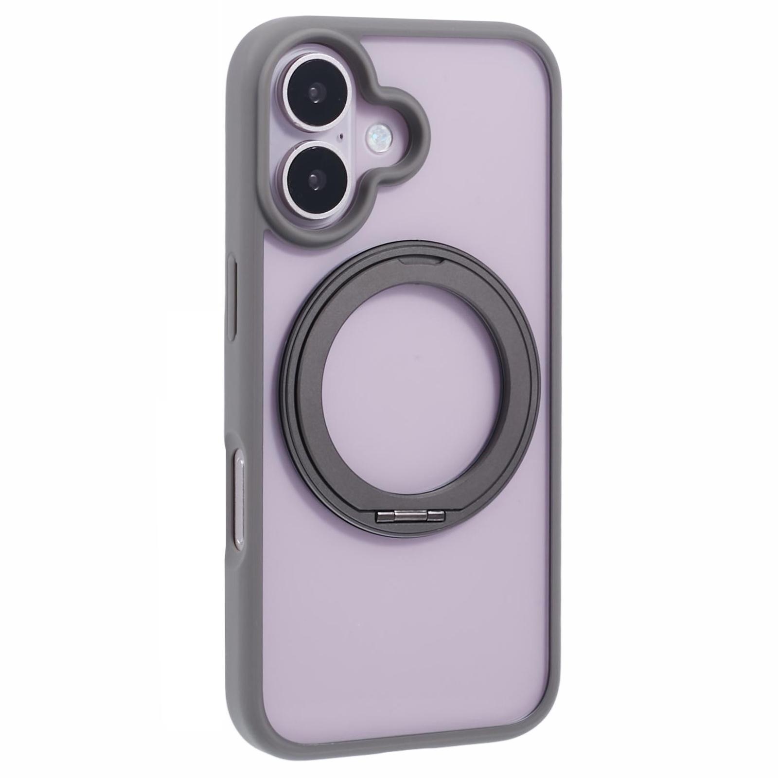 For iPhone 16 Case Built-In Kickstand PC+TPU Phone Cover Rotate Ring Holder B
For iPhone 16 Case Built-In Kickstand PC+TPU Phone Cover Rotate Ring Holder B