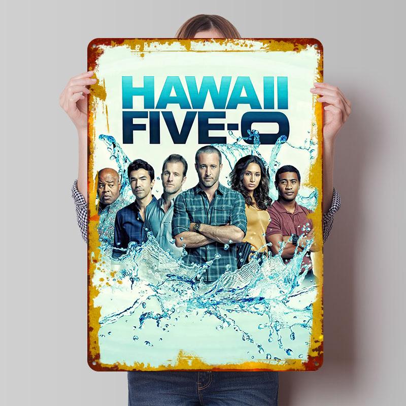 Hawaii Five0 Cast Tin Plaque Poster Customized Wall Art Retro Vintage Metal Signs for Man Cave Living Room Decorations Decor 7.9x11.8In(20x30cm)
Hawaii Five0 Cast Tin Plaque Poster Customized Wall Art Retro Vintage Metal Signs for Man Cave Living Room Decorations Decor 7.9x11.8In(20x30cm)
