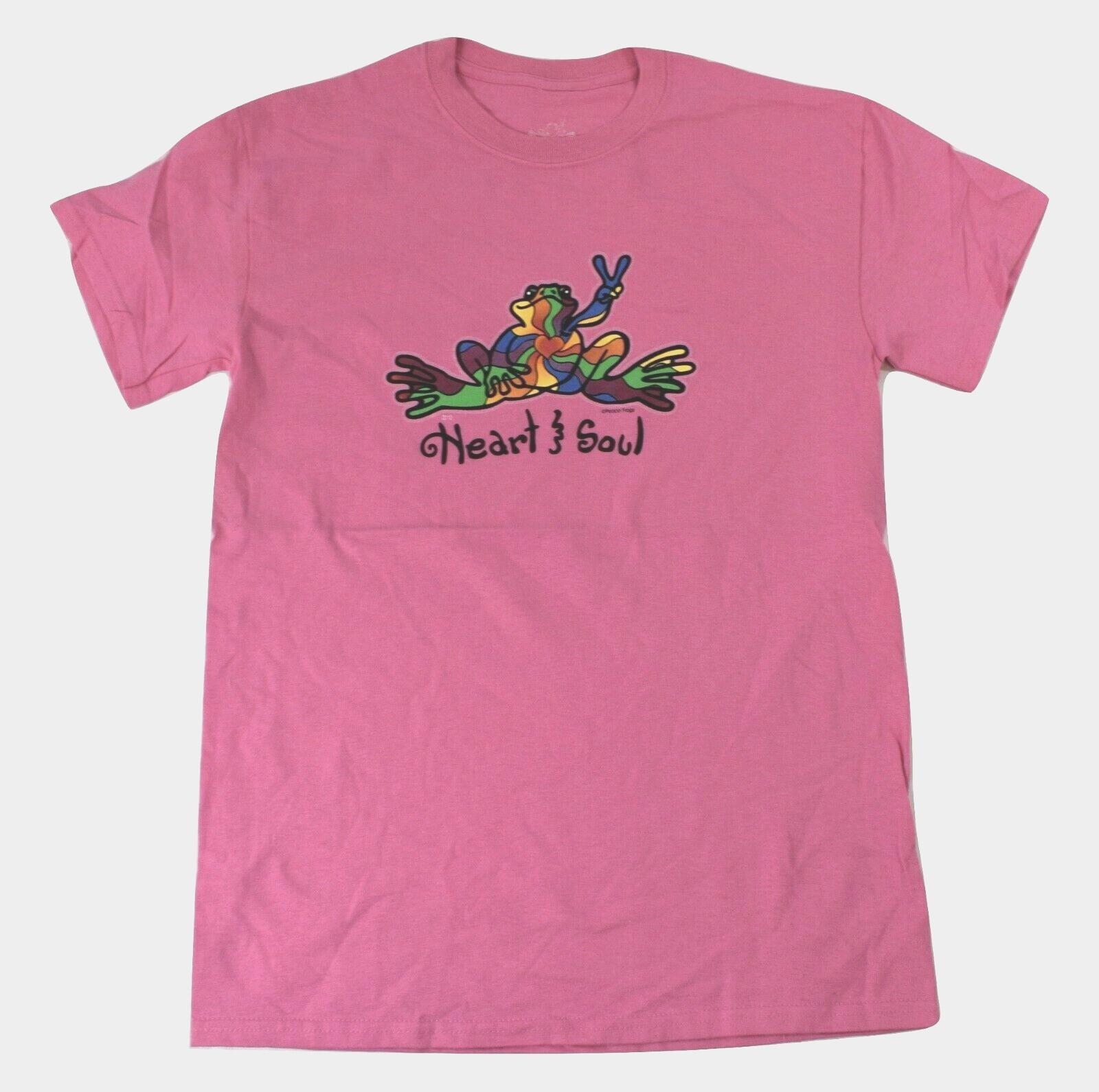 Peace Frogs Мужская Футболка Розовый Азалия Сердце и Душа Новая S
Peace Frogs Мужская Футболка Розовый Азалия Сердце и Душа Новая S