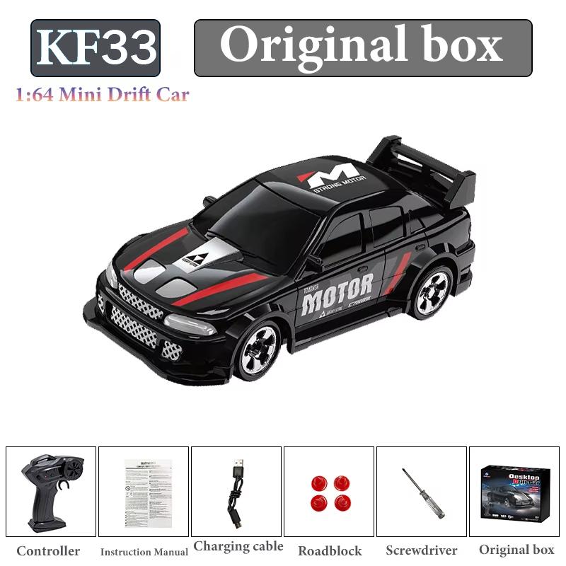 2025 New 1/64 Rc Drift Car Four-Wheel Remote Control Car Racing Car Full Proportions Desktop Competition Toys Boys Perfect Gifts
2025 New 1/64 Rc Drift Car Four-Wheel Remote Control Car Racing Car Full Proportions Desktop Competition Toys Boys Perfect Gifts