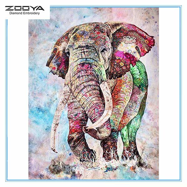 ZOOYA DIY 3D Алмазная картина Животное Слон Вышивка Крестом Ремесло Стежок Домашний декор
ZOOYA DIY 3D Алмазная картина Животное Слон Вышивка Крестом Ремесло Стежок Домашний декор