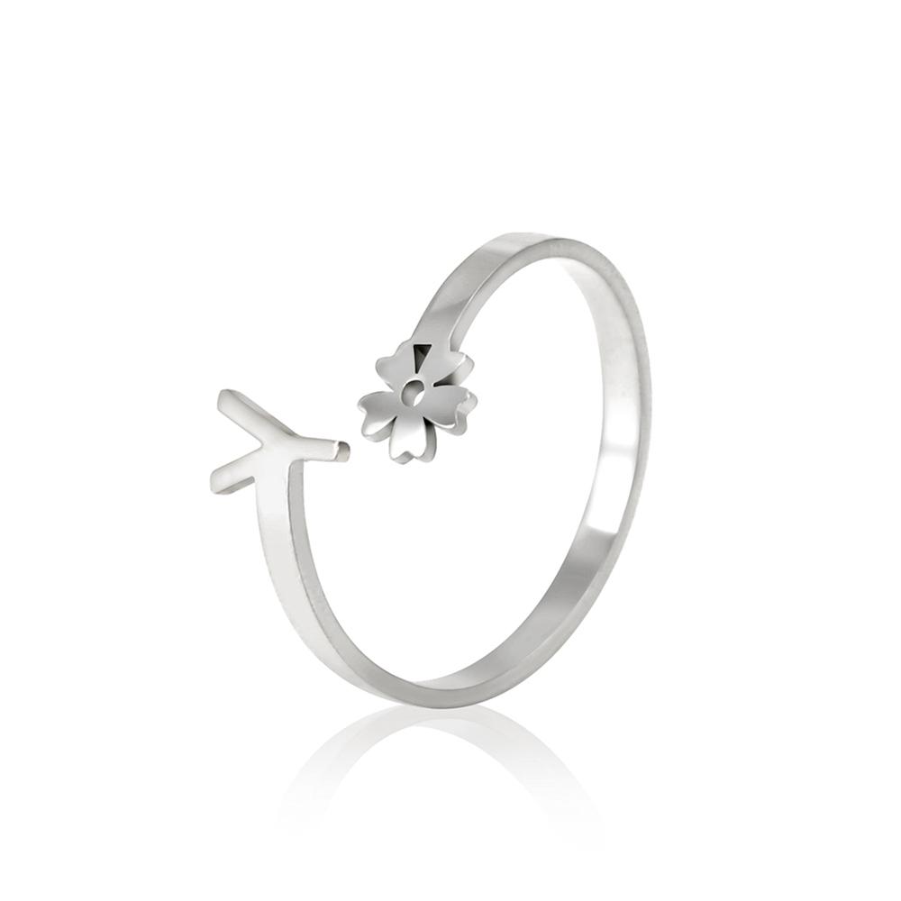 Cazador A-Z Initial Letter Alphabet Women s Stainless Steel Rings Adjustable Daisy Flower Jewelry Open Finger Ring Birthday Gift Adjustable
Cazador A-Z Initial Letter Alphabet Women s Stainless Steel Rings Adjustable Daisy Flower Jewelry Open Finger Ring Birthday Gift Adjustable