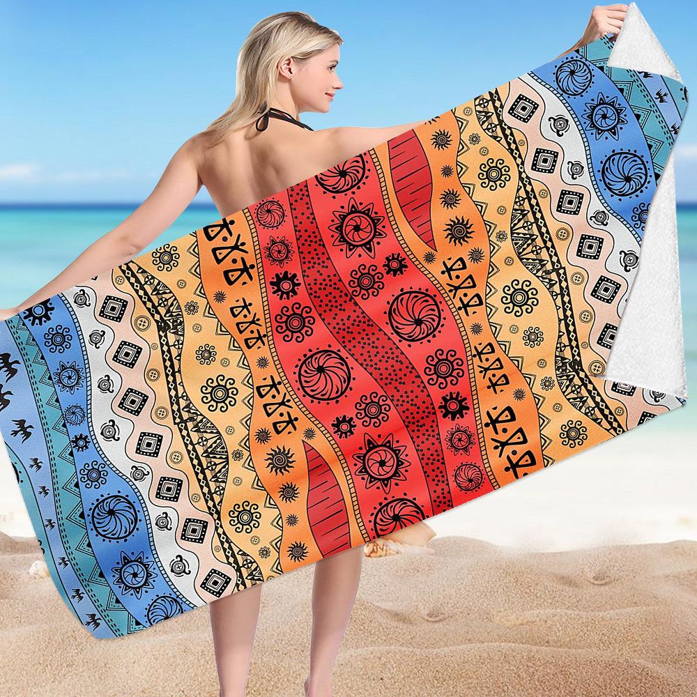 Mantra Beach Collection digital-printed polyester Superfine fiber double-sided fleece Beach vacation bath towel, beach towel W40*H60(CM)
Mantra Beach Collection digital-printed polyester Superfine fiber double-sided fleece Beach vacation bath towel, beach towel W40*H60(CM)
