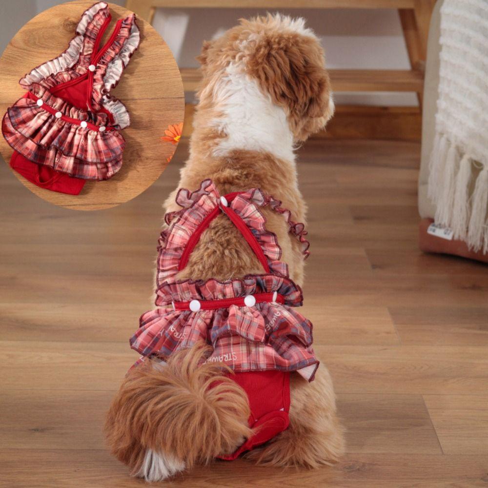 Leak-proof Pet Menstrual Pants Washable Dog Physiological Pants Female Dog Panties Dog Accessories L-Style 2
Leak-proof Pet Menstrual Pants Washable Dog Physiological Pants Female Dog Panties Dog Accessories L-Style 2
