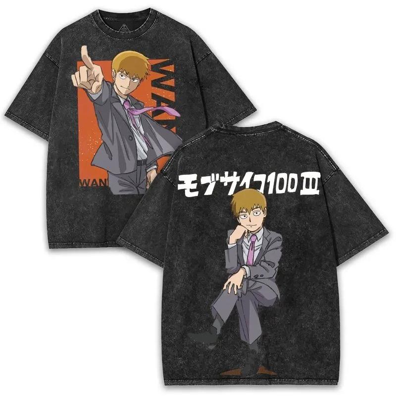 Mob Psycho Reigen Arataka Printed Tee Men Women Retro Washed Tshirts Cotton T Shirt Short Sleeve Clothing Harajuku Tshirt S
Mob Psycho Reigen Arataka Printed Tee Men Women Retro Washed Tshirts Cotton T Shirt Short Sleeve Clothing Harajuku Tshirt S